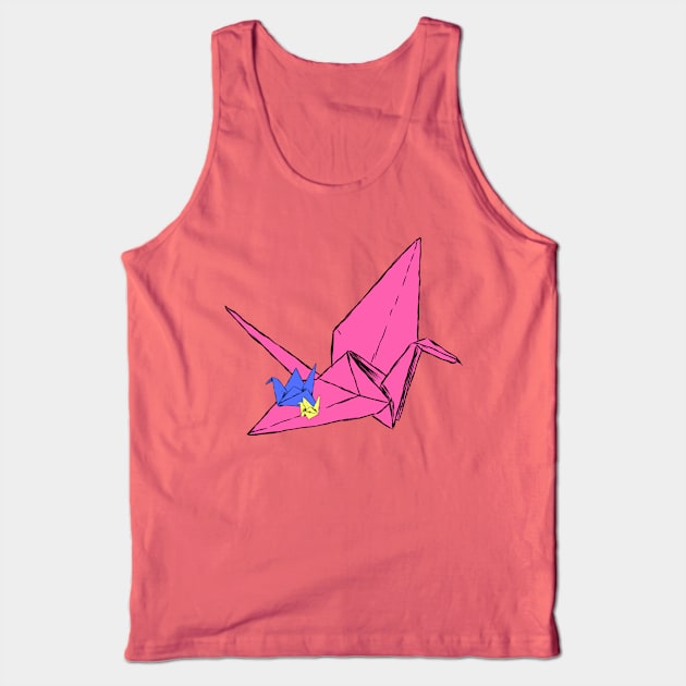 Cranes Tank Top by Brieana